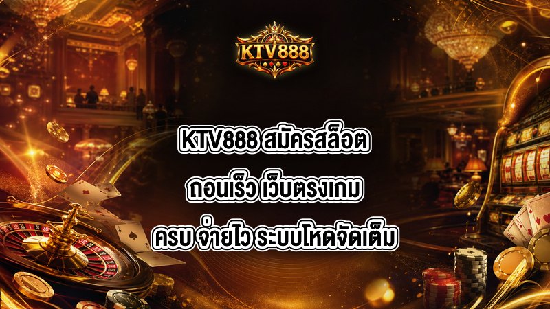 KTV888 สมัครสล็อตถอนเร็ว